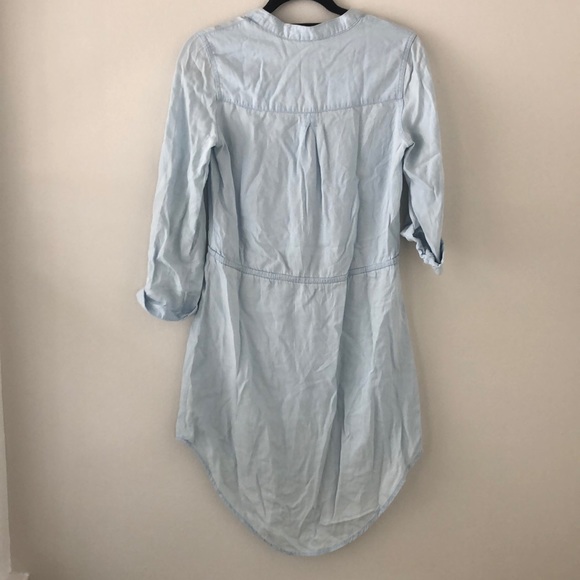 Alya Light blue/jean dress - Picture 4 of 4